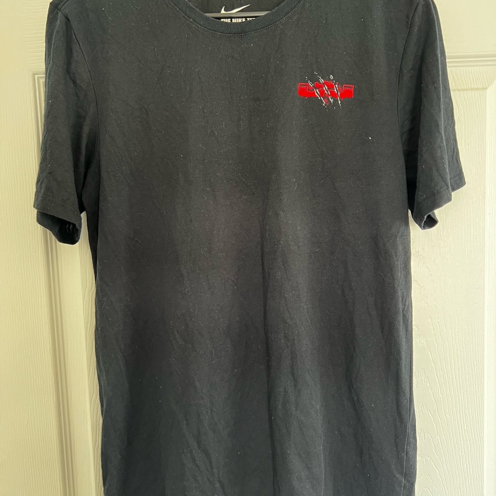 Nike Lebron James T-Shirt with Red Logo